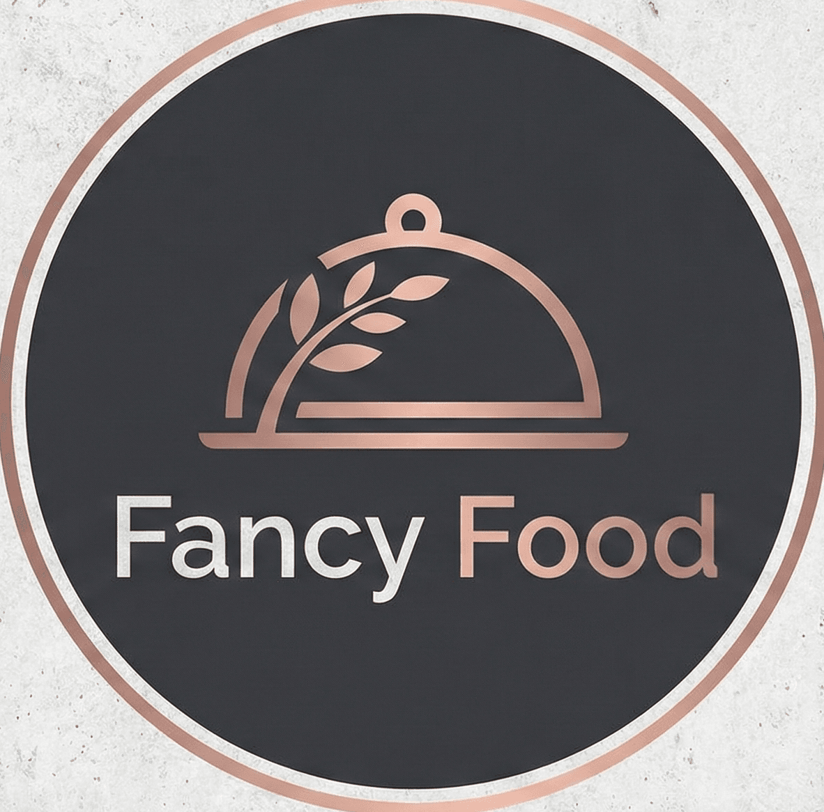 Fancy Food Restaurant Logo - Best Dining Experience